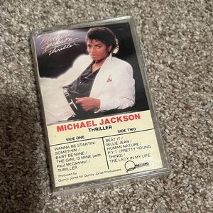 Michael Jackson "Thriller" Cassette Tape - 1982